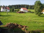 Vyhled z chalupy na jihovychod